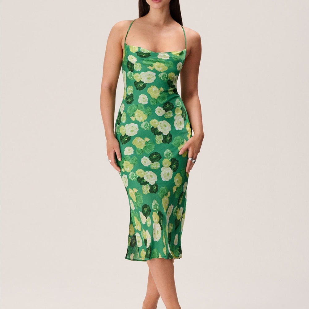 Midi Floral Dress
